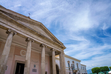 Isernia, historic city in Molise, Italy