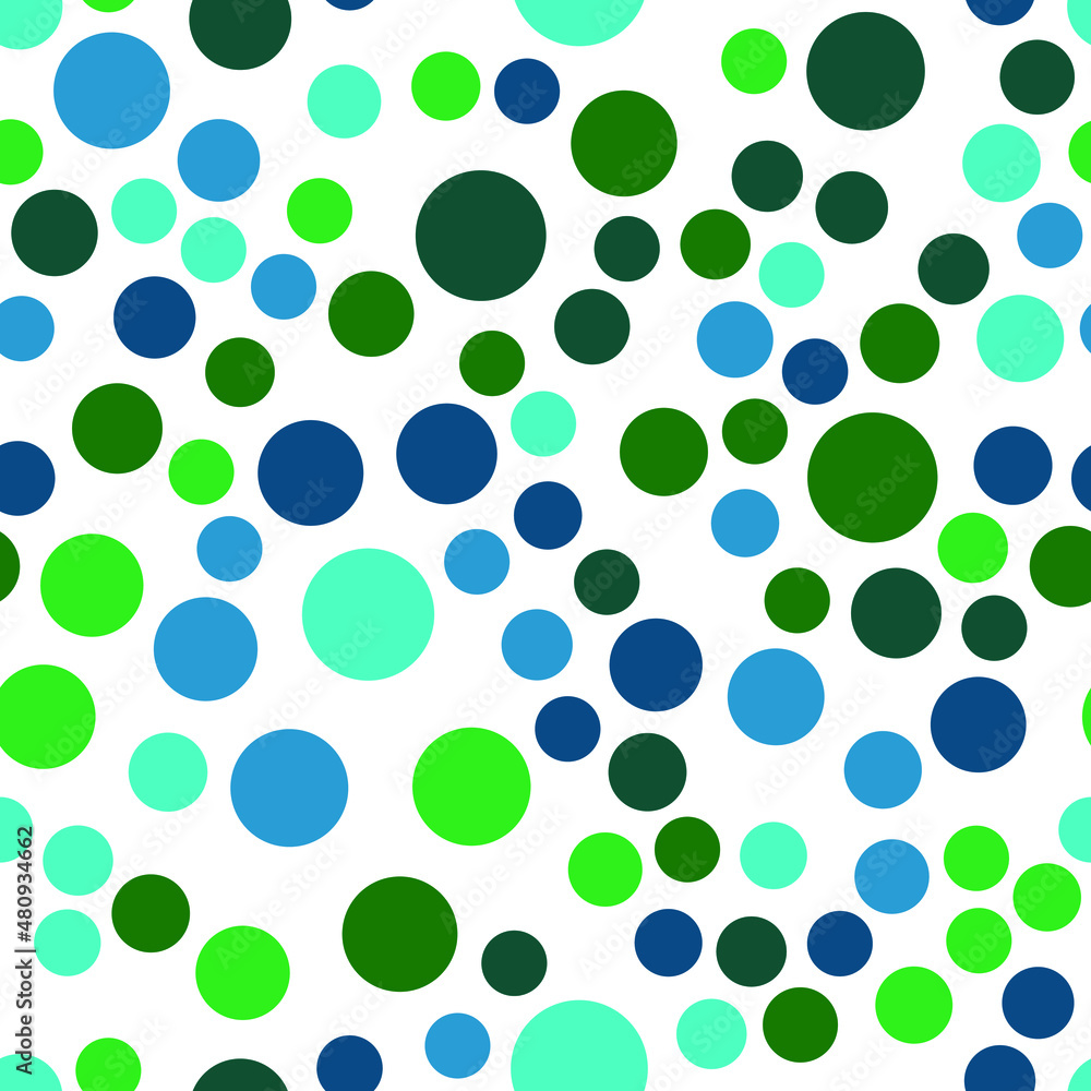 Aufkleber abstract seamless pattern with circles. geometry pattern for fabric and textile