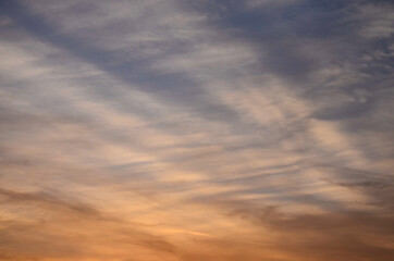 Sunset sky background