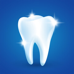 Teeth protection, shining and enamel whitening