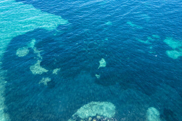 Wakacje na greckiej wyspie, błękitna woda, Aegina