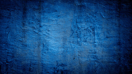 old blue dark abstract cement concrete wall texture background