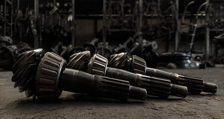 gear teeth, spare parts