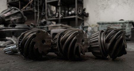 gear teeth, spare parts