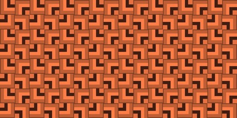 Simple ornamental pattern, textile print. Pattern for fabric and trellis. Geometric pattern. Seamless surface. Minimalist wallpaper.