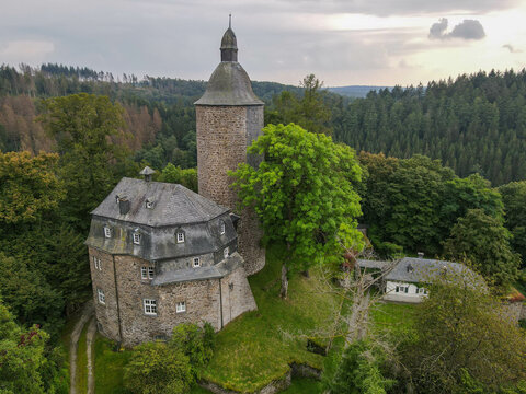Wildenburg castle at Friesenhagen on Germany