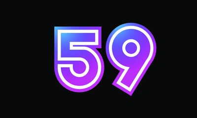 59 New Number Metaverse Color Purple Business