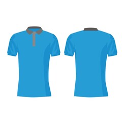 Fototapeta premium polo shirt mockup template vector design