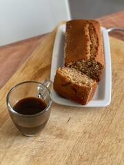 Plum Cake and Coffee