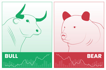 Cards Bullish Bearish Stock Crypto Market