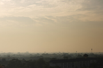 Bangkok uptown in the morning