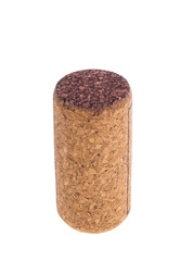 wine cork isolated