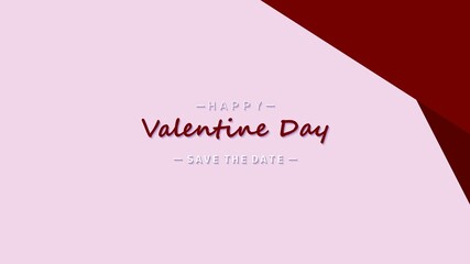 Happy Valentine's Day greeting card. eps 10 vector