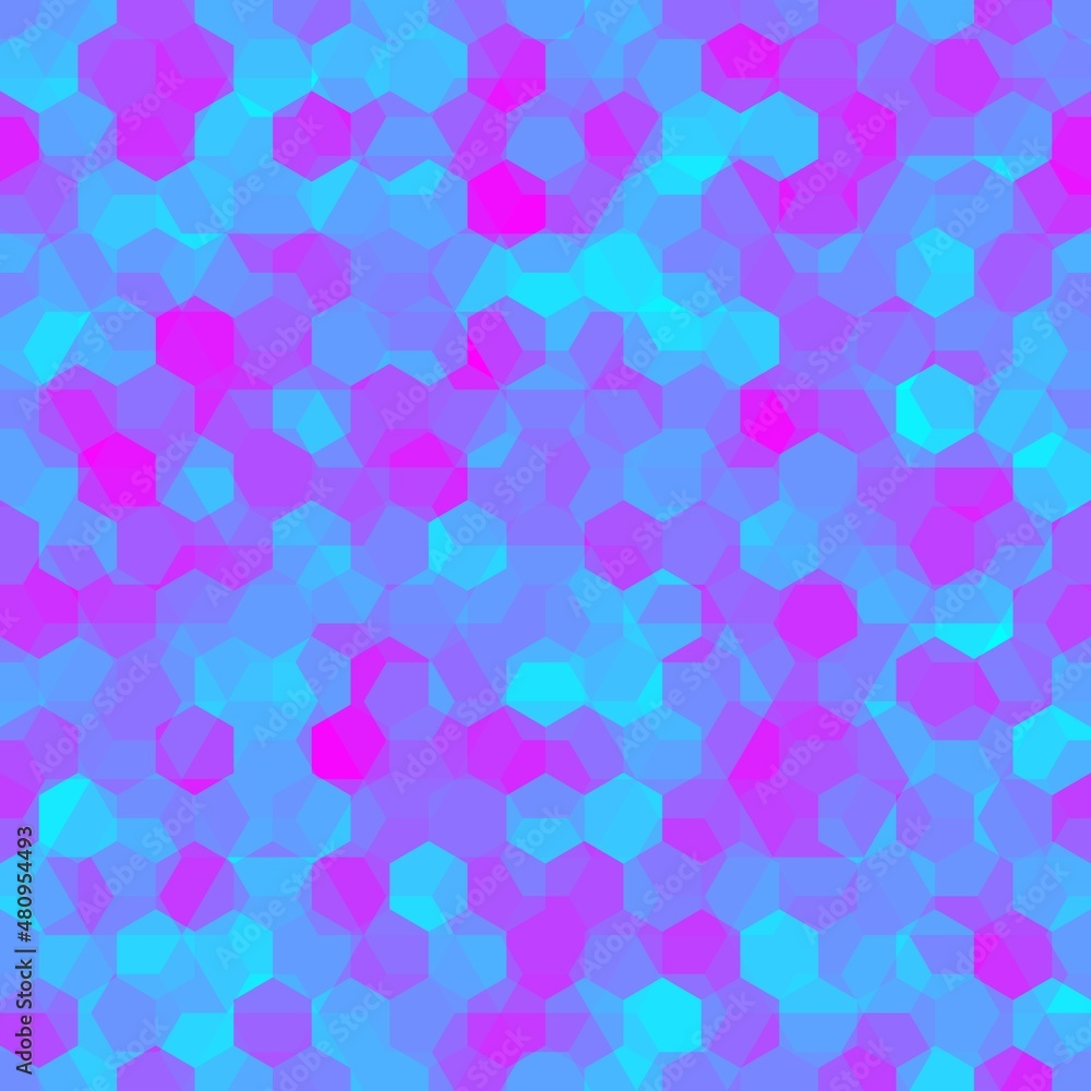 Canvas Prints vector trendy low poly seamless pattern. camouflage polygonal background