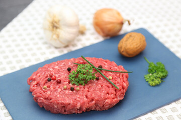 steak haché, façon bouchère	
