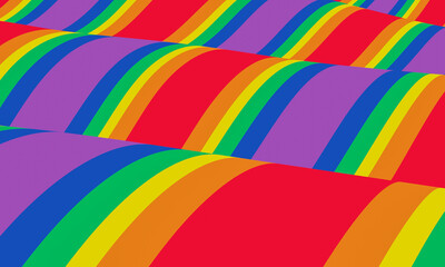 Abstract rainbow color. LGBTQ+ background.