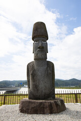 《宮城県》南三陸のモアイ像