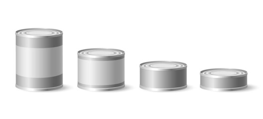 Tin can mockup