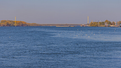 Pipeline Bridge Danube