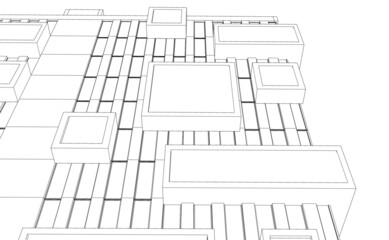 house plan blueprint