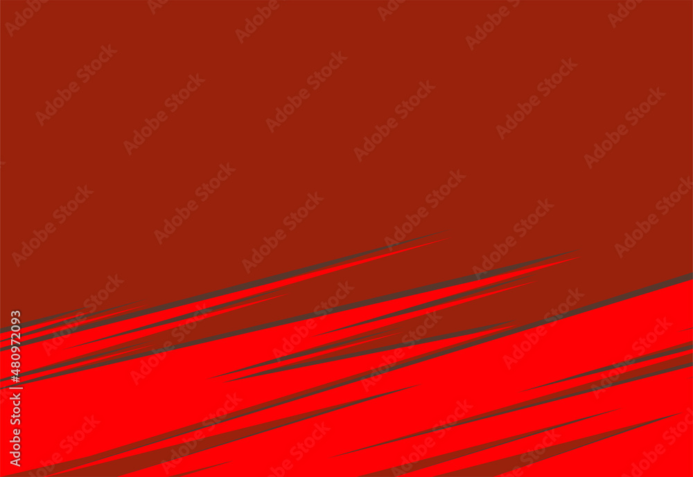 Poster abstract background with red slash lines pattern and some copy space area