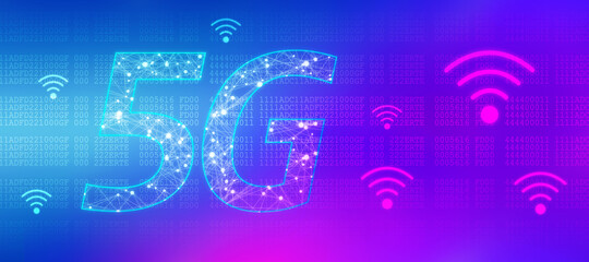 2d rendering 5G Network 5G Connection

