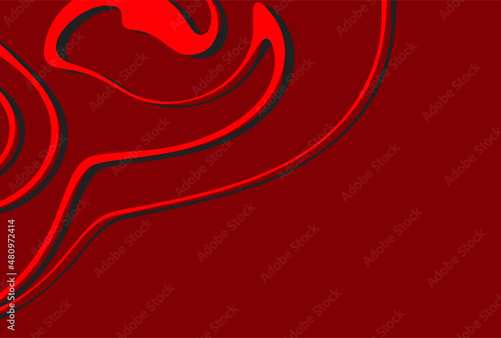 Aufkleber abstract background with gradient waving lines pattern and some copy space area