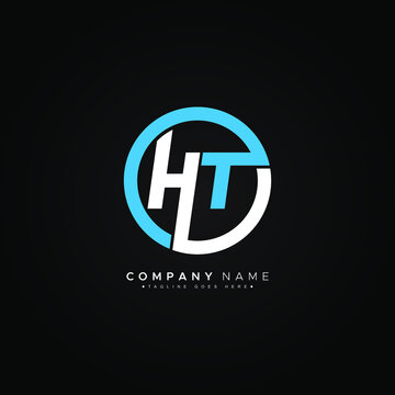 Initial Letter HT Logo - Simple Business Logo
