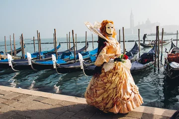 Fotobehang Carnaval trip to venice during carnival  © Sofia