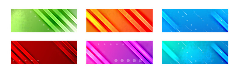 Modern futuristic gradient geometric shape background	
