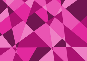 abstract background mosaic style polygon vector illustration pink tone