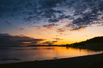 Sonnenuntergang am Meer