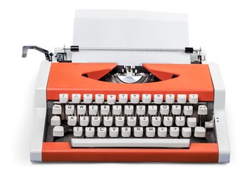 Antique old vintage retro typewriter