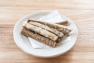 ゴボウの唐揚げ