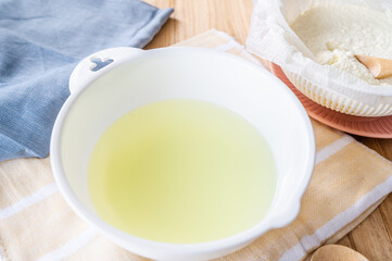 クリームチーズ作りで出来たホエイ