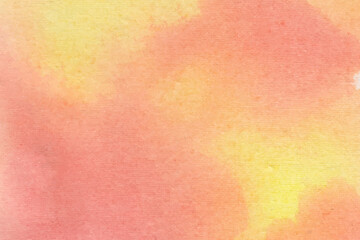 Abstract watercolor vector banner background, red-yellow color watercolor vector splash background ai file, cloudy effect watercolor banner, modern watercolor splash template,