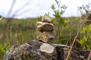 stacked stones
