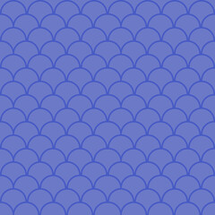 vector drawing of overlapping circles concept fabric pattern blue