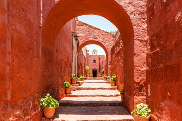 Monastery of Santa Catalina de Siena in Arequipa, Peru - 480999837