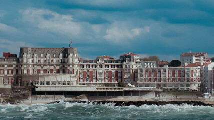 Naklejka premium Biarritz