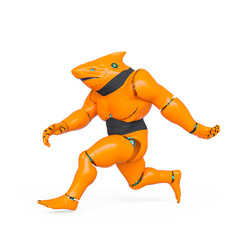 cyber shark is running