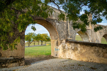 PORTUGAL ALENTEJO ELVAS AQUEDUCT