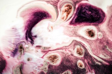 Ripples of agate. Treasury of art. Swirls of marble. Abstract fantasia with golden powder. Extra special and luxurious- ORIENTAL ART.  Natural luxury.