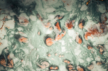 Natural luxury. Ripples of agate. Treasury of art. Swirls of marble. Abstract fantasia with golden powder. Extra special and luxurious- ORIENTAL ART.  