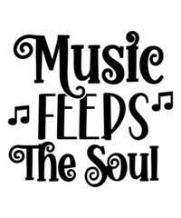 Music SVG Bundle, Music SVG, Music Clipart, Music Cut Files For Silhouette, Files for Cricut, Music Vector, Design Music Notes Svg, Dxf, Png