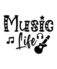 Music SVG Bundle, Music SVG, Music Clipart, Music Cut Files For Silhouette, Files for Cricut, Music Vector, Design Music Notes Svg, Dxf, Png