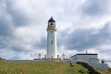 Fototapeta na wymiar Mull of Galloway lighthouse, Scotland 