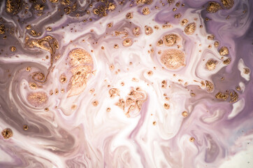 Coffee. Magical painting. Treasury of art.Unique abstract artwork.Luxury art in Eastern style. Artistic design. Painter uses vibrant paints to create these magic art, with addition golden glitters.