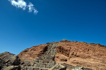 the way to the east coast of sao lourenco, Madeira, Portugal