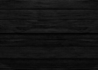 Black wood color texture horizontal for background. Surface light clean of table top view. Natural patterns for design art work and interior or exterior. Grunge old white wood board wall pattern.